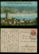 Deutsche Post T�rkei Mi # 37 EF Ansichtskarte Constantinopel 1909 M�nchen(59869)