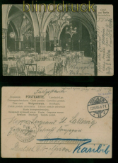 DWSA Feldpostkarte aus Berlin nach Swakopmund 1905 Weiterleitung n Karibib(59874