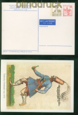 Bund Privat-Postkarte PP 122/2 Hagedorn Auktionen ungebraucht LuPo (58997)