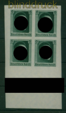 dt. Reich Mi # 647 (4) postfrischer 4er-Block aus Block 8 Ausstellung (59935)