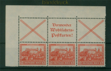 dt. Reich Zusammendrucke Mi # S 101 (2) und S 100 postfrisch Nothilfe 1932(59830