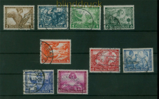 dt. Reich Mi # 499/507A gestempelt Wagner-Satz (59706)