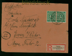 all. Besetzung Mi # 930 waagerechtes Paar gestempelt auf Vorderseite (59894)