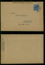Berlin Mi #  13 EF auf Auslandsbrief 1949 in die USA (60038)