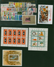 DDR Jahrgang 1981 postfrisch mit allen Bl�cken und Kleinb�gen (60018)