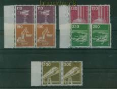 Berlin Mi # 668/72 postfrische waagerechte Paare Industrie und Technik (60021)