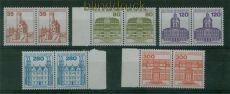 Berlin Mi # 673/77 postfrisch waagerechte Paare Burgen und Schl�sser (60022)