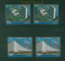 UNO New York Mi # 1242/43 (2) postfrisch (59908)