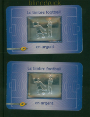 Frankreich Mi # 4873 postfrisch Silberfolie Fussball-WM S�dafrika (59968)