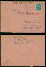 DDR Postkrieg Burhop # 61.2-2.3. Fc roter L2 Berlin N4 n Berlin SW 61 (60051)