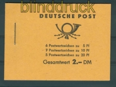 DDR Markenheftchen Mi #  3 b 1 postfrisch Fnfjahresplan 1960 (26333)