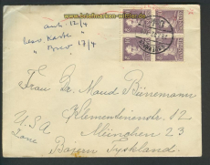 Dnemark Auslands-Zenaur-Brief 1947 (24586)