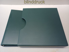 KaBe gr�ner Apollo Ringbinder mit Kassette gebraucht (60153)