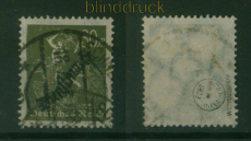 dt. Reich Dienst Mi #  76 gestempelt gepr�ft Weinbuch BPP (60175)