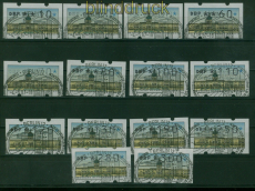 Berlin ATM 1987 Mi # 1 Versandstellensatz 1 Ersttags-Sonderstempel (60185)