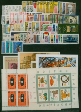 DDR Jahrgang 1981 postfrisch mit allen Bl�cken und Kleinb�gen (60191)