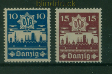 Danzig Mi # 267/68 postfrisch Danziger Luftschutz (DLB) (60359)