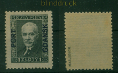 Danzig Port Gdansk Mi # 25 postfrisch signiert M Kalinowski (60396)