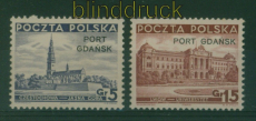 Danzig Port Gdansk Mi # 32/33 postfrisch (60399)