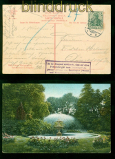dt. Reich farb-AK Unna 1907 n D�sseldorf R4 Es ist dringend erforderlich..(57781