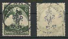 dt. Reich Mi # 586 x II gestempelt geprft Schlegel BPP (24719)