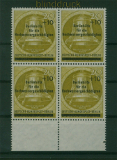 Berlin Mi # 155 postfrischer 4er-Block vom Unterrand Berlinhilfe (60530)