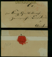 Vorphila-Brief Hannover Leer 1924 nach Aurich Feuser # 1963-5 (60548)
