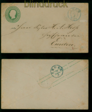 Leer GSU U 1 A 20.3. nach Emden nachverwendeter Stempel Feuser # 190 (60557)