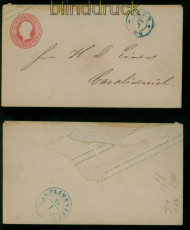 Leer GSU U 12 A 24.7. nach Carolinensiel nachverw. Stempel Feuser # 190A (60558)