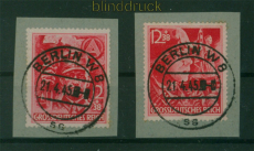 dt. Reich Mi # 909/10 Gef�lligkeitsstempel (60559)