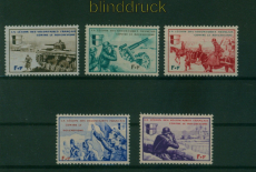 dt. Besetzung 2. Weltkrieg private Ausgaben Frankreich Mi # VI/X postfrisc(60564