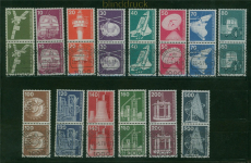 Berlin Mi # 494/507 (2) postfrisch/gestempelt Industrie und Technik (60575)