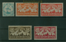 Danzig Mi # 133/37 postfrisch Flugpostmarken (IV) (60334)