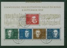 Bund Mi # Block  2 gestempelt Bremen Beethovenblock (60283)