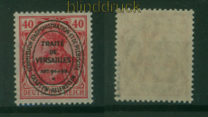 Abstimmungsgebiete Allenstein Mi # I postfrisch signiert Mikulski (60441)