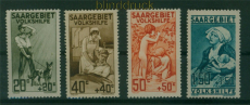 Saargebiet Mi # 104/107 postfrisch Volkshilfe 1926: Pflegedienste (I) (60464)