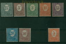 Oberschlesien Mi #  1/9 ohne Mi # 8 postfrisch Freimarken Ziffern (60484)