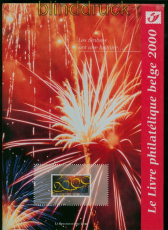 Belgien Jahrbuch 2000 komplett mit allen Marken in Doppelnominale (60626)