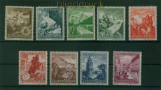 dt. Reich Mi # 675/83 postfrisch WHW 1938 Landschaften (60644)