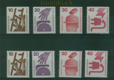 Berlin Mi # 403/07 C + D postfrisch Unfallverh�tung C + D-Werte (60764)