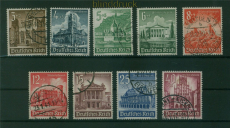 dt. Reich Mi # 751/59 gestempelt WHW 1940 (60663)