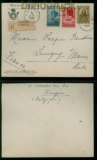 Belgien zwei Auslandsbriefe aus Tongeren 1934 und 1935 nach Frankreich (60863)