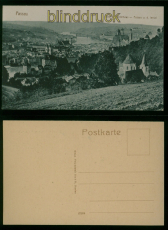 Passau sw-AK Blick a. Niederhaus - Passau u. d. Inntal ungebraucht  (d10498)