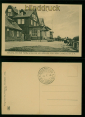 Gro�er Inselsberg sw-AK Herzoglicher Gasthof Hotel Gotha 1913 ungebraucht(d10504