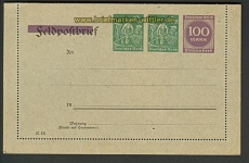 dt. Reich Kartenbrief Privatbestellung # 40 E 2 (21507)