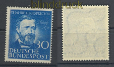 Bund Mi #  161 postfrisch Philipp Reis (17849)