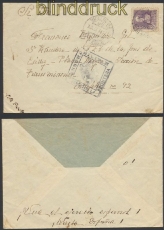 Spanien Zensur-Brief Jerez 1938 spanische Zensur (45027)