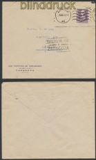 Spanien Zensur-Brief Zaragoza 1939 spanische Zensur (45021)