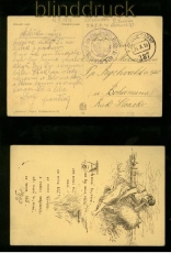 sterreich Feldpost 1. WK Feldpostamt 287 24.10.1916 (42319)