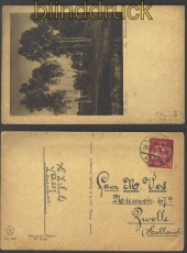 dt. Reich Mi # 166 EF Auslands-Drucksachen-AK (15685)
